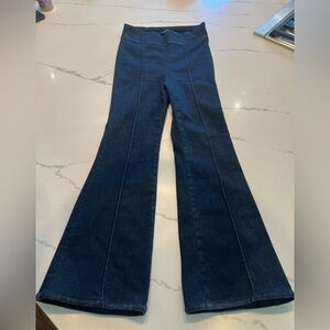 Frame Denim Dark Blue Flare Jeans - Size 2